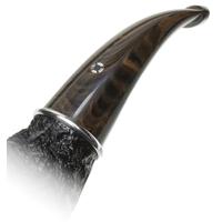 Larry Roush Rusticated & Sandblasted Oversized Bent Apple with Silver (L3) (2700)