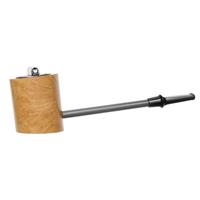 Eltang Basic Light Smooth Squat Poker with Wind Cap and Tamper