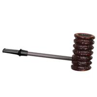 Eltang Basic Rusticated Brown Poker with Wind Cap