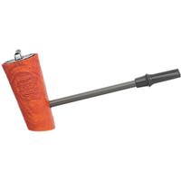 Eltang Basic Sandblasted Orange Dublin Sitter with Wind Cap and Tamper