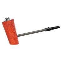 Eltang Basic Sandblasted Orange Dublin Sitter with Wind Cap and Tamper