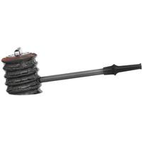 Eltang Basic Rusticated Dark Squat Poker with Wind Cap and Tamper