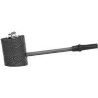 Eltang Basic Sandblasted Dark Squat Poker with Wind Cap and Tamper