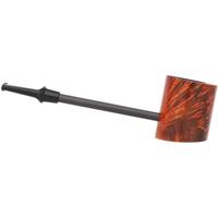 Eltang Basic Smooth Brown Squat Poker with Wind Cap and Tamper