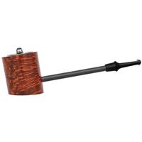 Eltang Basic Smooth Brown Squat Poker with Wind Cap and Tamper