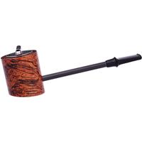 Eltang Basic Smooth Brown Squat Poker with Wind Cap and Tamper