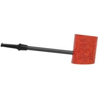 Eltang Basic Sandblasted Orange Squat Poker with Wind Cap and Tamper