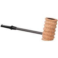 Eltang Basic Rusticated Natural Poker with Windcap and Tamper