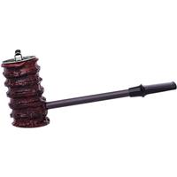 Eltang Basic Rusticated Brown Poker with Wind Cap and Tamper