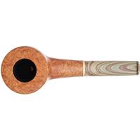 Flávia Rodrigues Smooth Natural Pot with Brushed Bronze