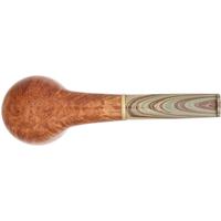 Flávia Rodrigues Smooth Natural Pot with Brushed Bronze