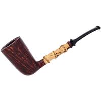 Flávia Rodrigues Smooth Bent Dublin with Bamboo and Pau Brasil Ring