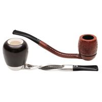 Falcon Meerschaum Lined Dublin Rusticated