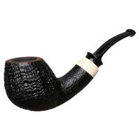 Alexander Hasty Sandblasted Bent Brandy with Ivorite