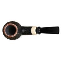 Alexander Hasty Sandblasted Bent Brandy with Ivorite