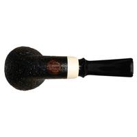 Alexander Hasty Sandblasted Bent Brandy with Ivorite