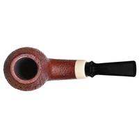 Alexander Hasty Sandblasted Bent Brandy with Ivorite