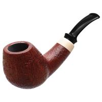 Alexander Hasty Sandblasted Bent Brandy with Ivorite