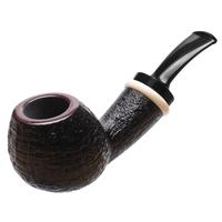 Alexander Hasty Sandblasted Bent Brandy with Ivorite