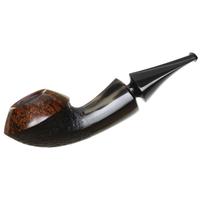 Luiz Lavos Partially Sandblasted Bent Bulldog with Horn