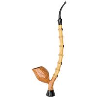 Luiz Lavos Natural Smooth Cavalier Tulip with Bamboo and Horn (Smoking Snake)