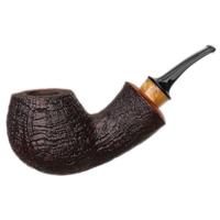 Yang Kun Sandblasted Bent Brandy with Masur Birch (245)