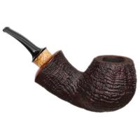 Yang Kun Sandblasted Bent Brandy with Masur Birch (245)