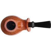 Yang Kun Two Pipe Set Smooth Bent Egg and Partially Sandblasted Tomato with Bamboo (U24.10)