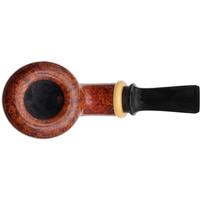 Yang Kun Two Pipe Set Smooth Acorn with Boxwood and Sandblasted Dublin with Bamboo (U24.4)