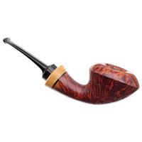 Lv Zelong Partially Sandblasted Bent Dublin with Boxwood