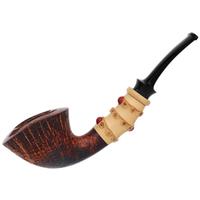 Lv Zelong Sandblasted Bent Dublin with Bamboo, Boxwood, and Cinnabar (2025)