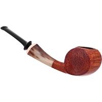 Lv Zelong Partially Sandblasted Blowfish with Horn and Juma