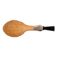 Il Cerchio Natural Sandblasted Bent Egg with Horn