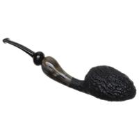 Il Cerchio Sandblasted Horizontal Egg with Horn