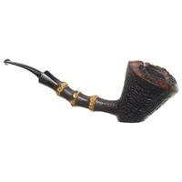 Trey Rice Sandblasted Bent Dublin Sitter with Bamboo