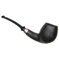 GH.ZHANG Dark Sandblasted Bent Egg with Silver (Ping Zhan) (06)