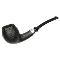 GH Zhang Sandblasted Bent Apple with Silver (Ping Zhan) (06) (001)