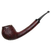 GH.ZHANG Red Sandblasted Long Shank Bent Apple (Ping Zhan) (13)