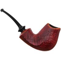 GH.ZHANG Red Sandblasted Bent Brandy (Ping Zhan) (11)