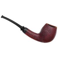 GH.ZHANG Red Sandblasted Bent Egg with Horn (Ping Zhan) (06)