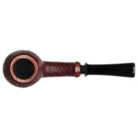 GH.ZHANG Red Sandblasted Bent Apple (Ping Zhan) (09)