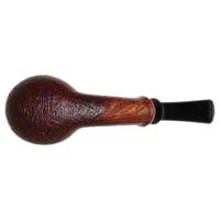 GH.ZHANG Red Sandblasted Bent Apple (Ping Zhan) (09)