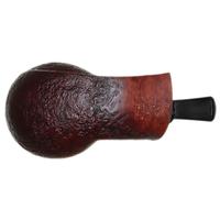 GH.ZHANG Red Sandblasted Bent Apple (Sergey Ailarov) (09)
