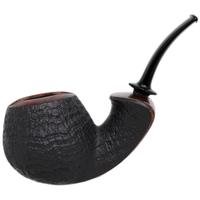 GH.ZHANG Dark Sandblasted Bent Apple (Wandi Riyadi) (01)