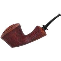 GH.ZHANG Red Sandblasted Bent Dublin (David Huber) (01)