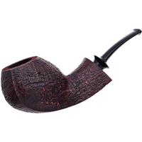 GH.ZHANG Red Sandblasted Bent Apple (Sergey Ailarov) (09)