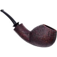 GH.ZHANG Red Sandblasted Bent Apple (Sergey Ailarov) (09)