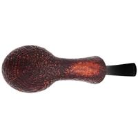GH.ZHANG Red Sandblasted Bent Egg (Alex Florov) (01)