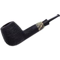 GH.ZHANG Dark Sandblasted Billiard with Buckeye Burl (Valeriy Shevchenko) (01)