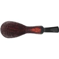 GH.ZHANG Red Sandblasted Bent Dublin (Kikuchi) (02)